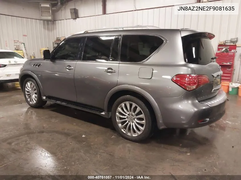 2015 Infiniti Qx80 VIN: JN8AZ2NE2F9081635 Lot: 40751057