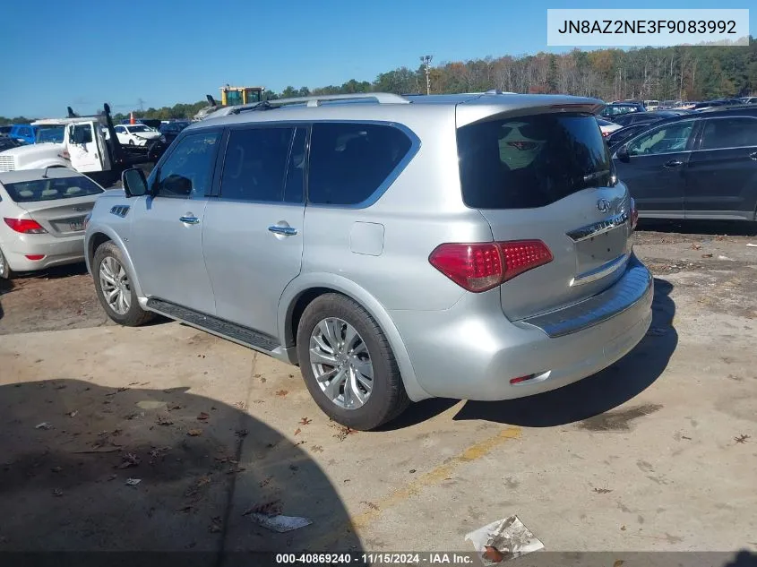 2015 Infiniti Qx80 Limited VIN: JN8AZ2NE3F9083992 Lot: 40869240