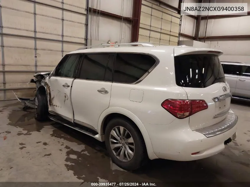 JN8AZ2NCXG9400358 2016 Infiniti Qx80