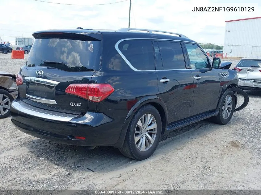 2016 Infiniti Qx80 VIN: JN8AZ2NF1G9610129 Lot: 40089750