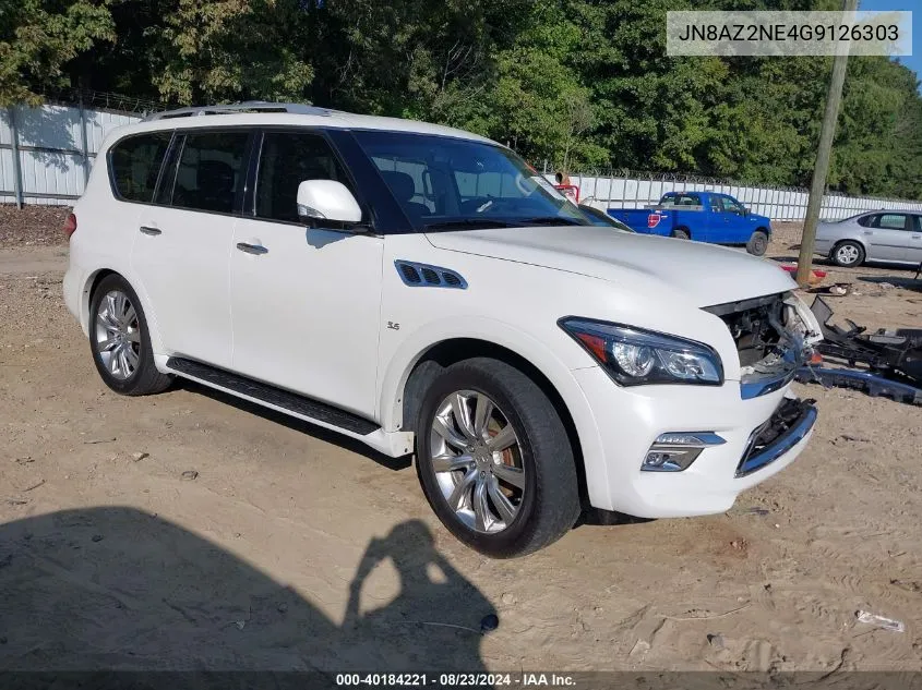 2016 Infiniti Qx80 VIN: JN8AZ2NE4G9126303 Lot: 40184221