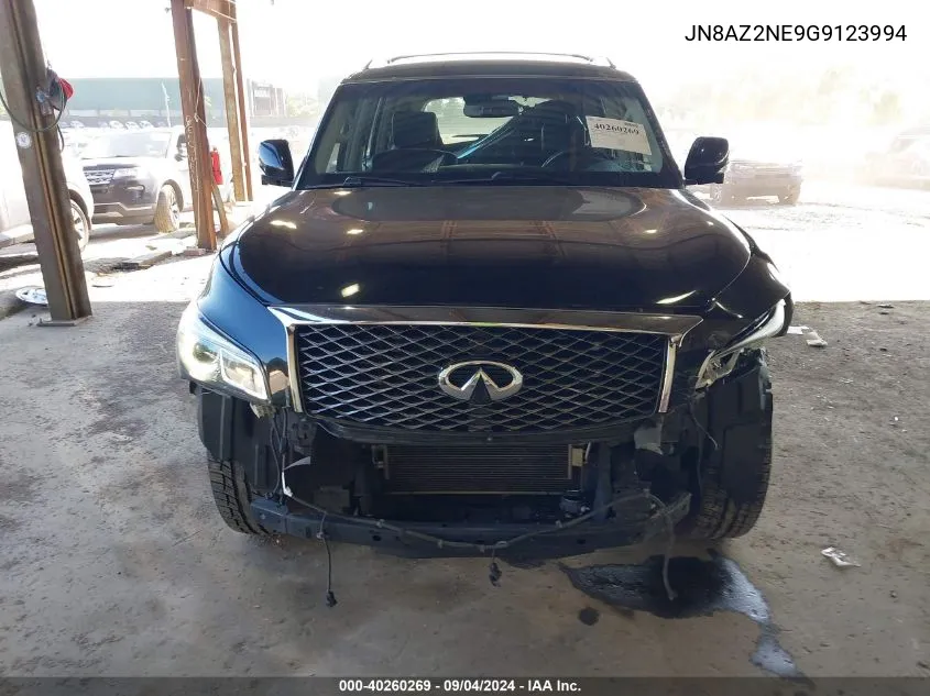 2016 Infiniti Qx80 VIN: JN8AZ2NE9G9123994 Lot: 40260269