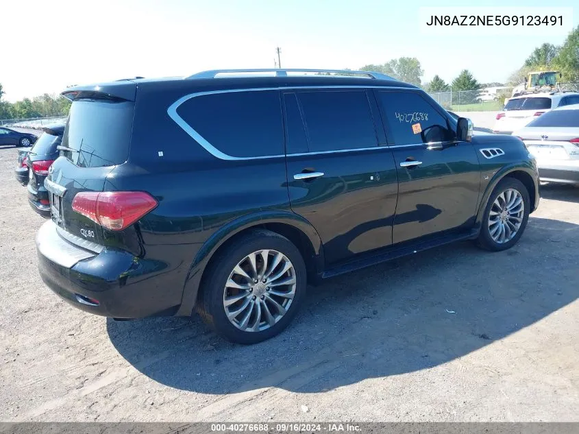 2016 Infiniti Qx80 VIN: JN8AZ2NE5G9123491 Lot: 40276688