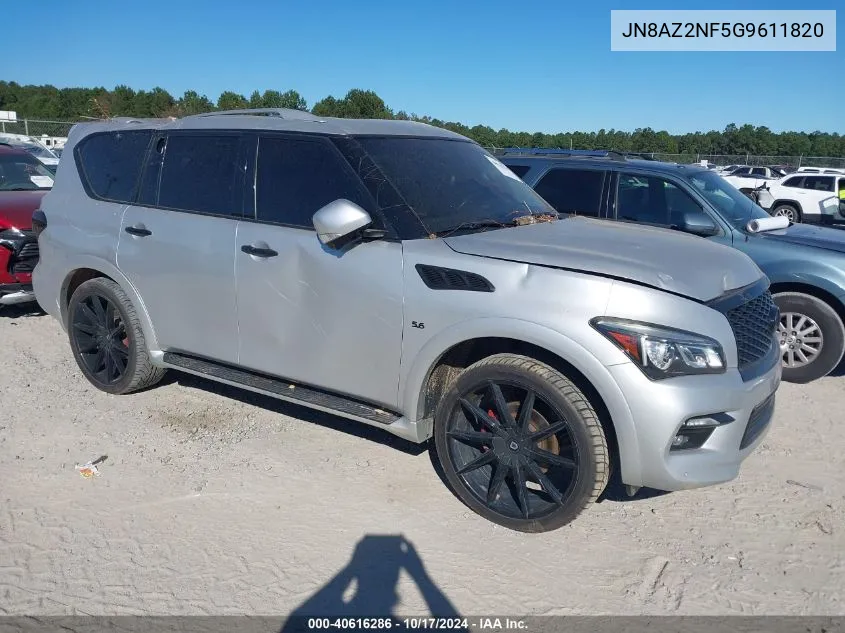 JN8AZ2NF5G9611820 2016 Infiniti Qx80