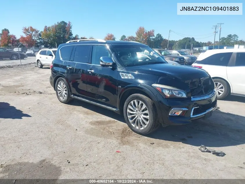 2016 Infiniti Qx80 VIN: JN8AZ2NC1G9401883 Lot: 40652184