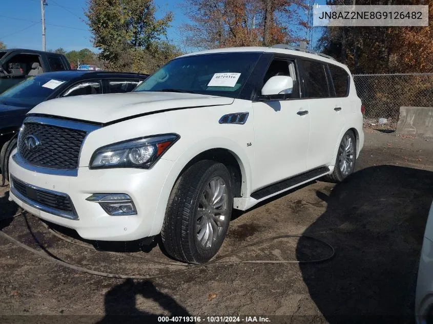 2016 Infiniti Qx80 VIN: JN8AZ2NE8G9126482 Lot: 40719316