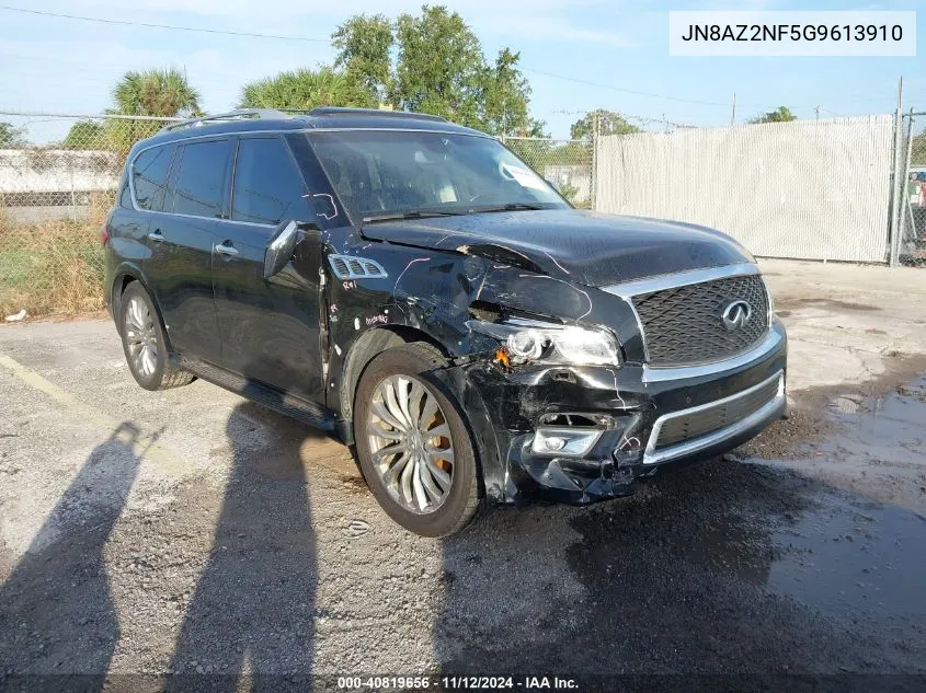 2016 Infiniti Qx80 VIN: JN8AZ2NF5G9613910 Lot: 40819656