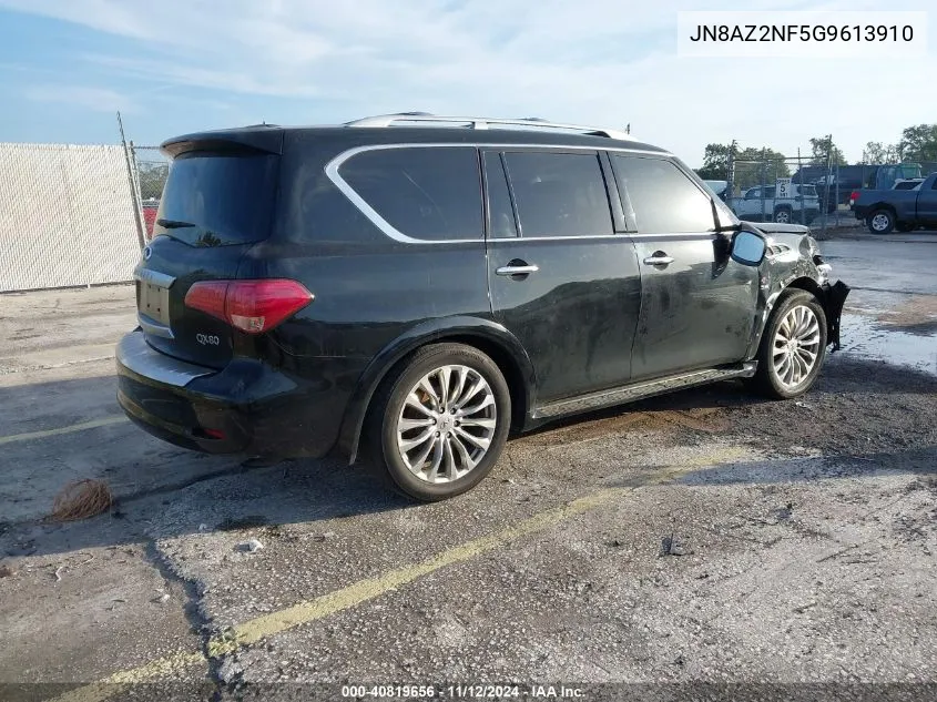 2016 Infiniti Qx80 VIN: JN8AZ2NF5G9613910 Lot: 40819656