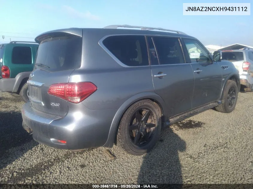 JN8AZ2NCXH9431112 2017 Infiniti Qx80