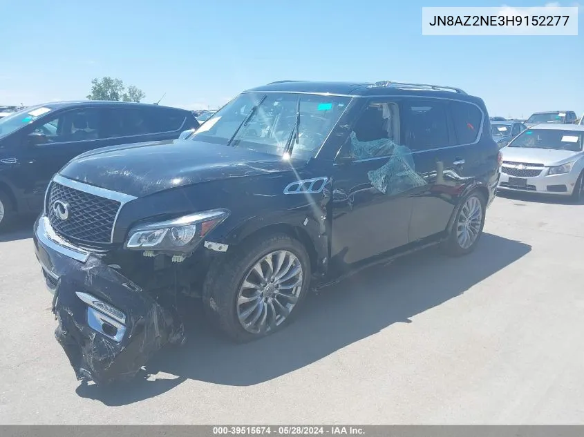 2017 Infiniti Qx80 VIN: JN8AZ2NE3H9152277 Lot: 39515674