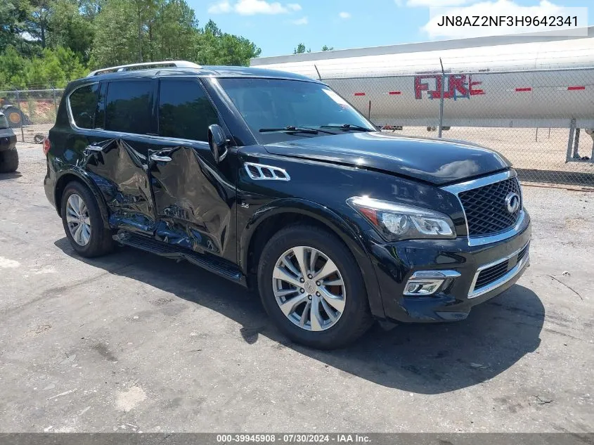 2017 Infiniti Qx80 VIN: JN8AZ2NF3H9642341 Lot: 39945908