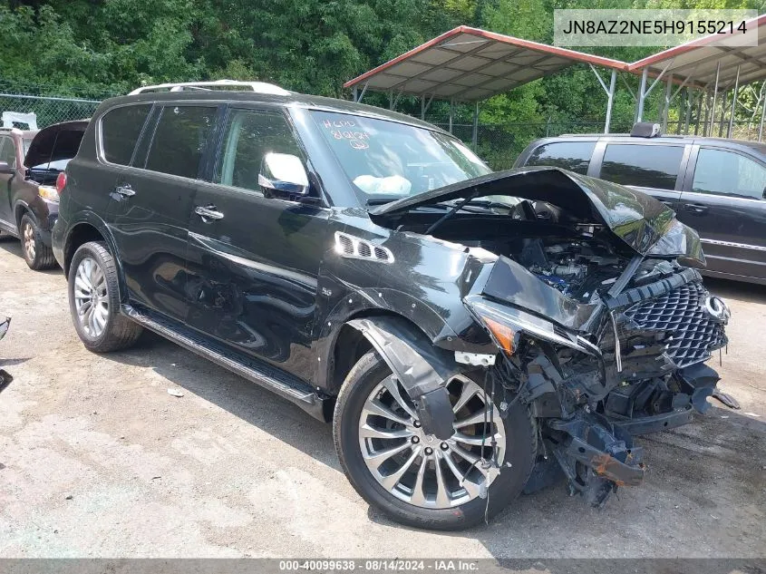 2017 Infiniti Qx80 VIN: JN8AZ2NE5H9155214 Lot: 40099638