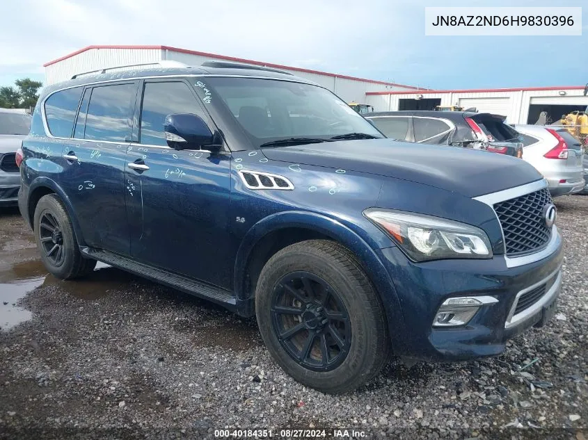 2017 Infiniti Qx80 VIN: JN8AZ2ND6H9830396 Lot: 40184351