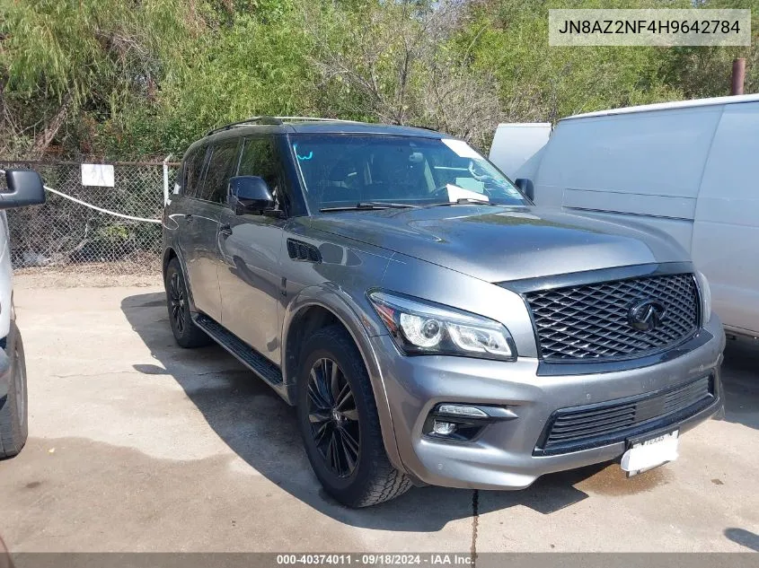 2017 Infiniti Qx80 VIN: JN8AZ2NF4H9642784 Lot: 40374011