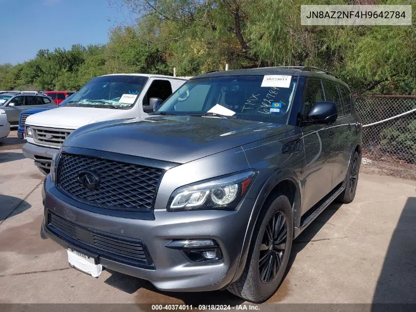 2017 Infiniti Qx80 VIN: JN8AZ2NF4H9642784 Lot: 40374011