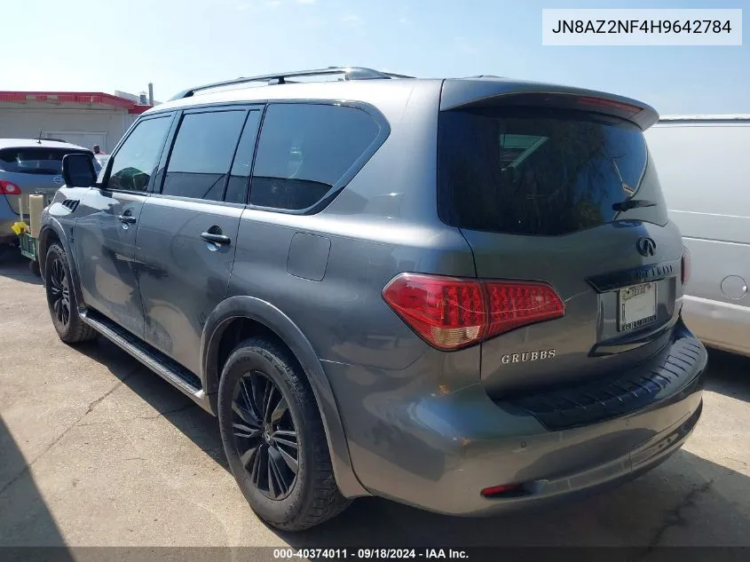 2017 Infiniti Qx80 VIN: JN8AZ2NF4H9642784 Lot: 40374011