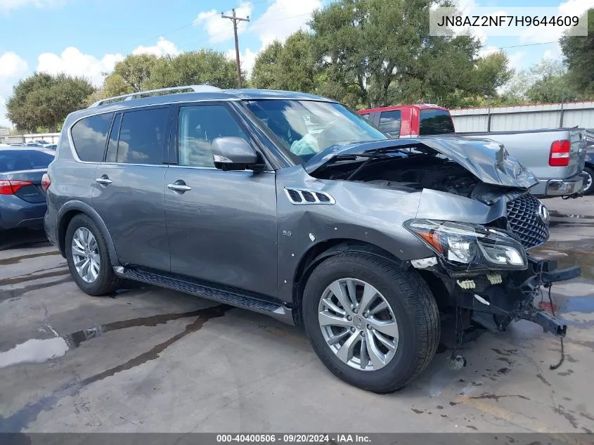 2017 Infiniti Qx80 VIN: JN8AZ2NF7H9644609 Lot: 40400506