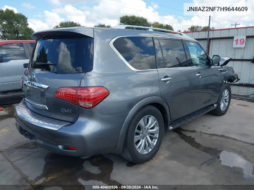 2017 Infiniti Qx80 VIN: JN8AZ2NF7H9644609 Lot: 40400506