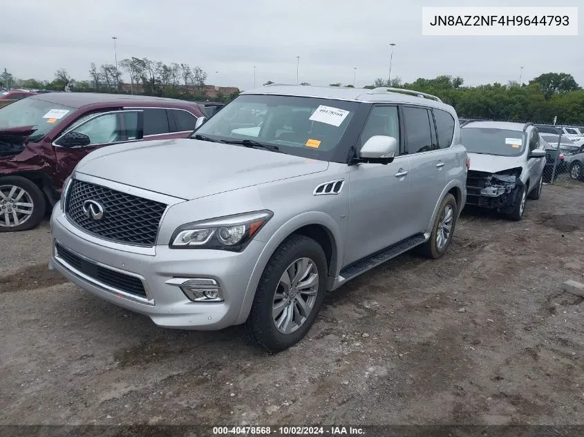 2017 Infiniti Qx80 VIN: JN8AZ2NF4H9644793 Lot: 40478568