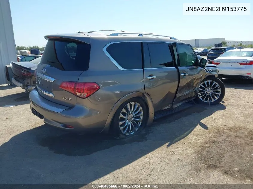 2017 Infiniti Qx80 VIN: JN8AZ2NE2H9153775 Lot: 40495666