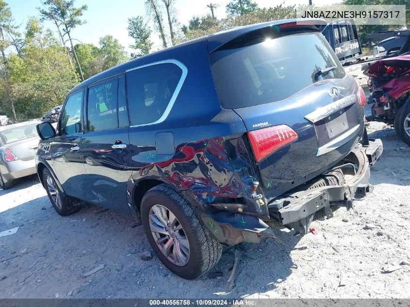 2017 Infiniti Qx80 VIN: JN8AZ2NE3H9157317 Lot: 40556758