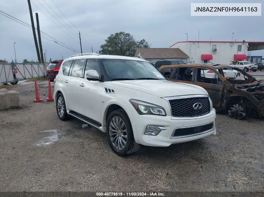 2017 Infiniti Qx80 VIN: JN8AZ2NF0H9641163 Lot: 40779519