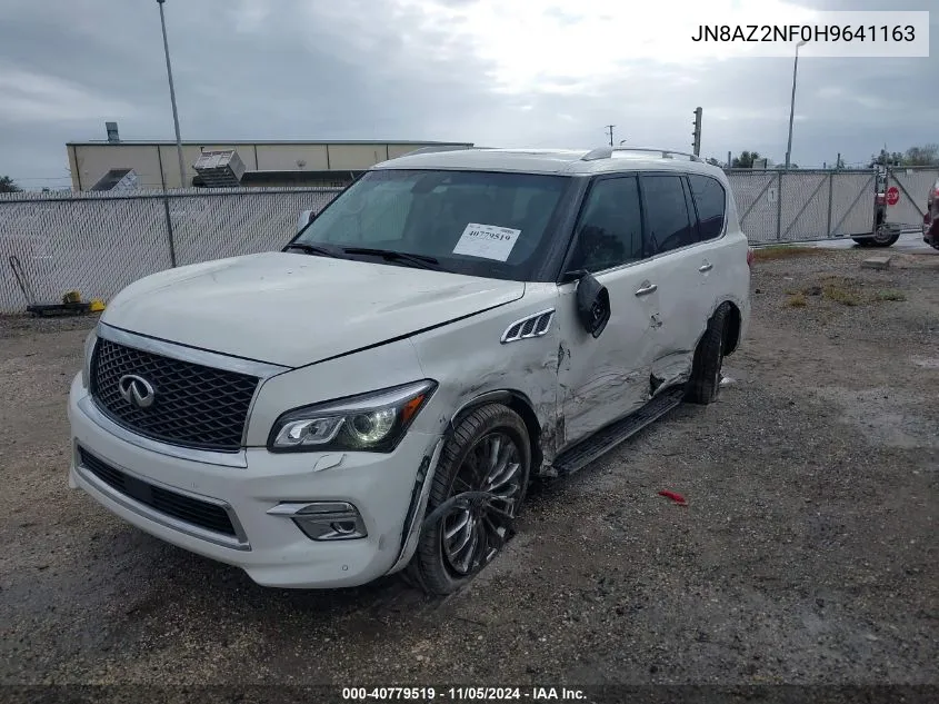 2017 Infiniti Qx80 VIN: JN8AZ2NF0H9641163 Lot: 40779519