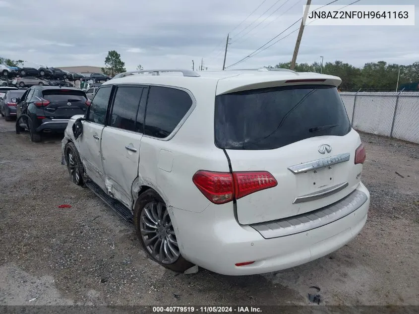 2017 Infiniti Qx80 VIN: JN8AZ2NF0H9641163 Lot: 40779519