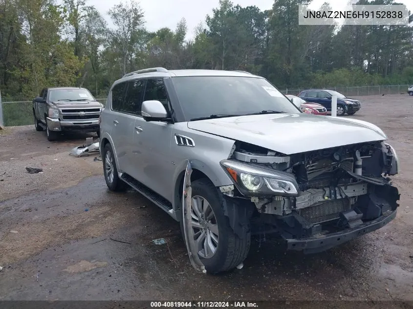 2017 Infiniti Qx80 VIN: JN8AZ2NE6H9152838 Lot: 40819044