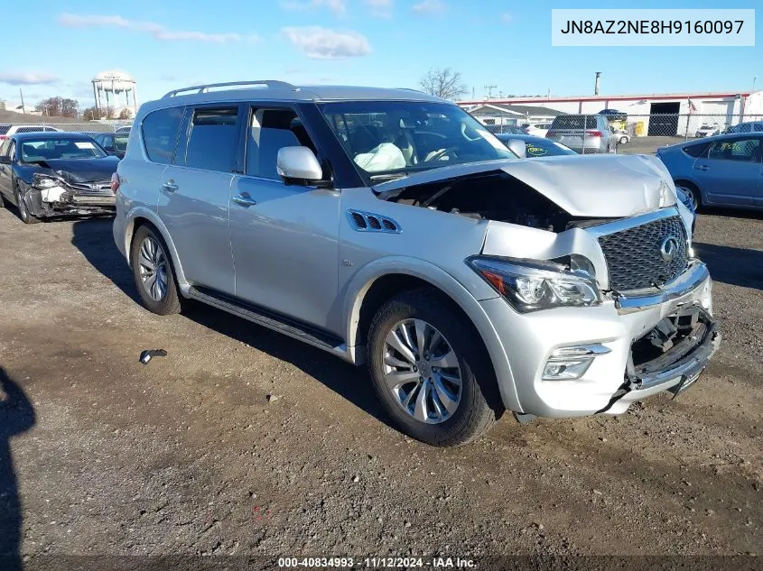 2017 Infiniti Qx80 VIN: JN8AZ2NE8H9160097 Lot: 40834993