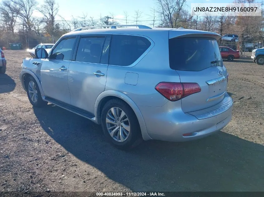 2017 Infiniti Qx80 VIN: JN8AZ2NE8H9160097 Lot: 40834993