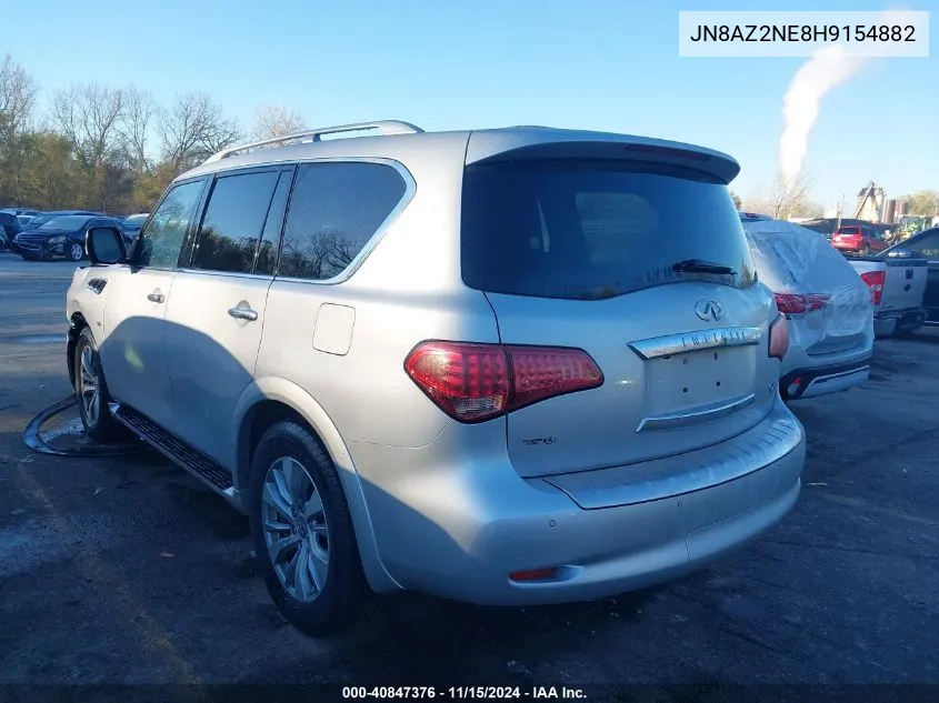 2017 Infiniti Qx80 VIN: JN8AZ2NE8H9154882 Lot: 40847376