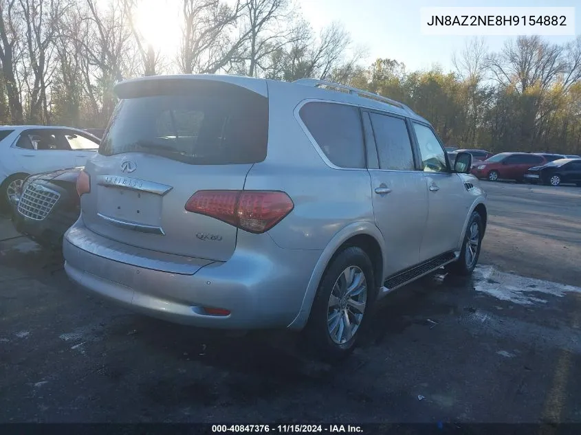 2017 Infiniti Qx80 VIN: JN8AZ2NE8H9154882 Lot: 40847376