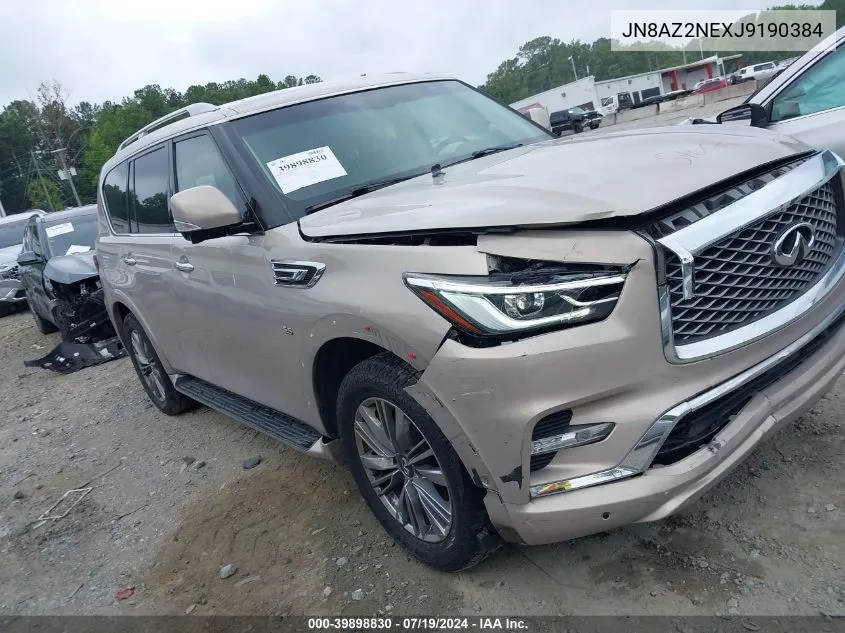 2018 Infiniti Qx80 VIN: JN8AZ2NEXJ9190384 Lot: 39898830