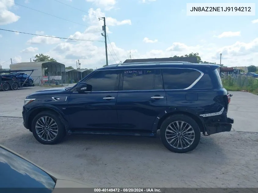 JN8AZ2NE1J9194212 2018 Infiniti Qx80 Signature/Limited