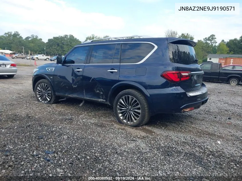 2018 Infiniti Qx80 VIN: JN8AZ2NE9J9190571 Lot: 40380952