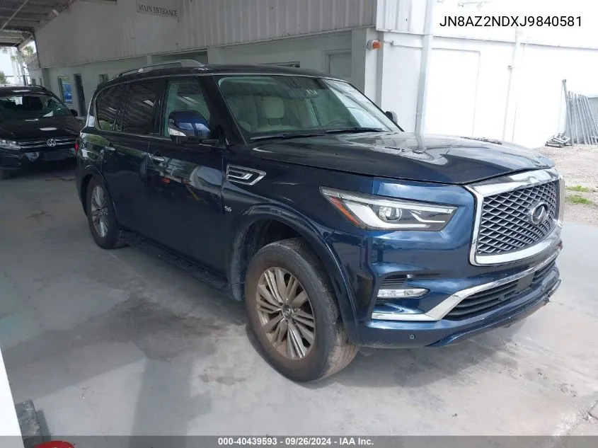 2018 Infiniti Qx80 Signature VIN: JN8AZ2NDXJ9840581 Lot: 40439593