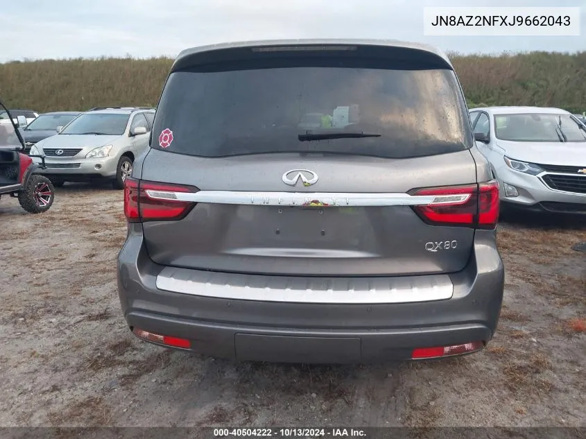 2018 Infiniti Qx80 VIN: JN8AZ2NFXJ9662043 Lot: 40504222