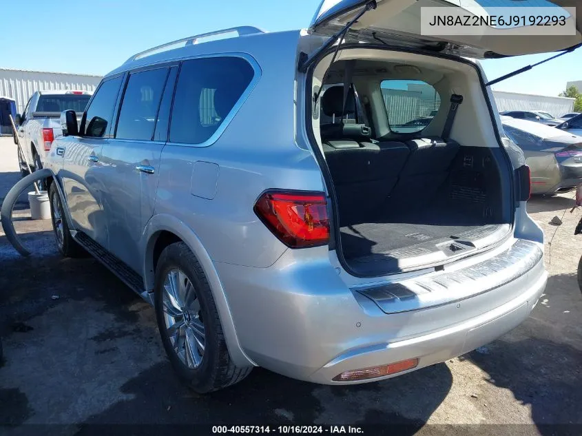 2018 Infiniti Qx80 VIN: JN8AZ2NE6J9192293 Lot: 40557314