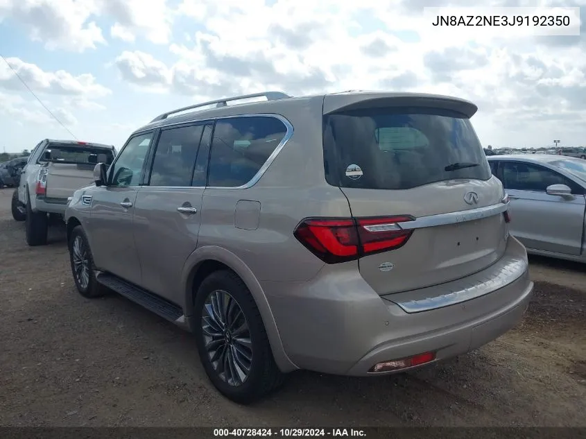 2018 Infiniti Qx80 VIN: JN8AZ2NE3J9192350 Lot: 40728424