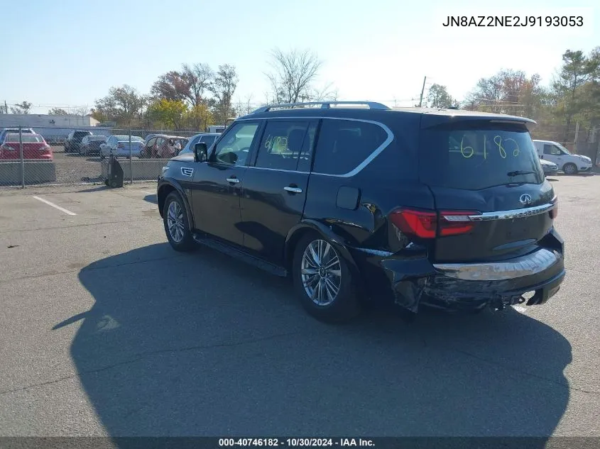 2018 Infiniti Qx80 VIN: JN8AZ2NE2J9193053 Lot: 40746182