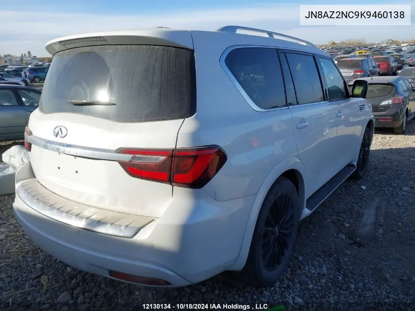 JN8AZ2NC9K9460138 2019 Infiniti Qx80