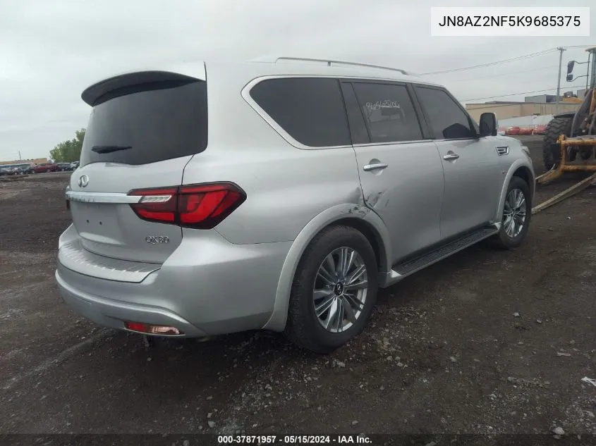 JN8AZ2NF5K9685375 2019 Infiniti Qx80 Luxe