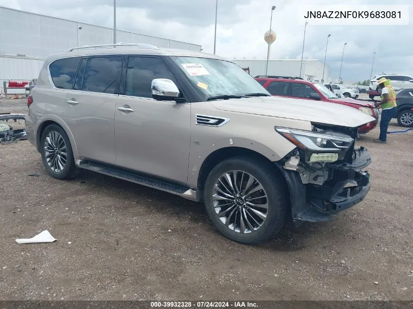 2019 Infiniti Qx80 Luxe VIN: JN8AZ2NF0K9683081 Lot: 39932328