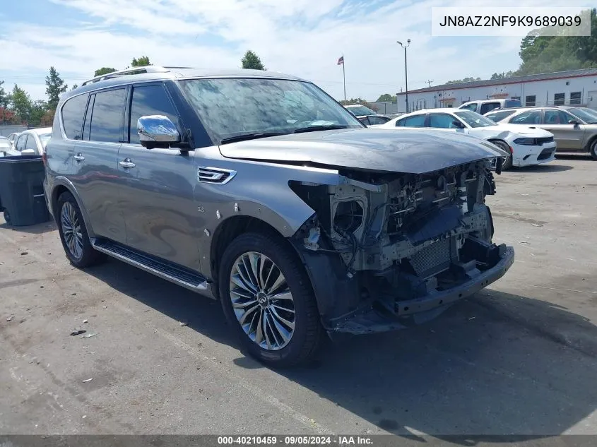 2019 Infiniti Qx80 Luxe VIN: JN8AZ2NF9K9689039 Lot: 40210459