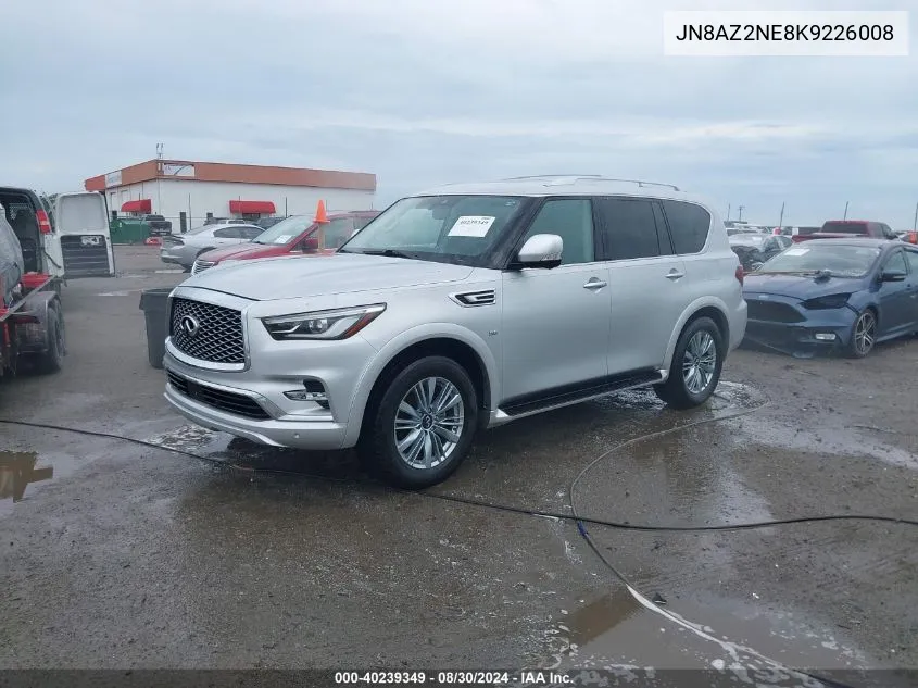 2019 Infiniti Qx80 Luxe VIN: JN8AZ2NE8K9226008 Lot: 40239349