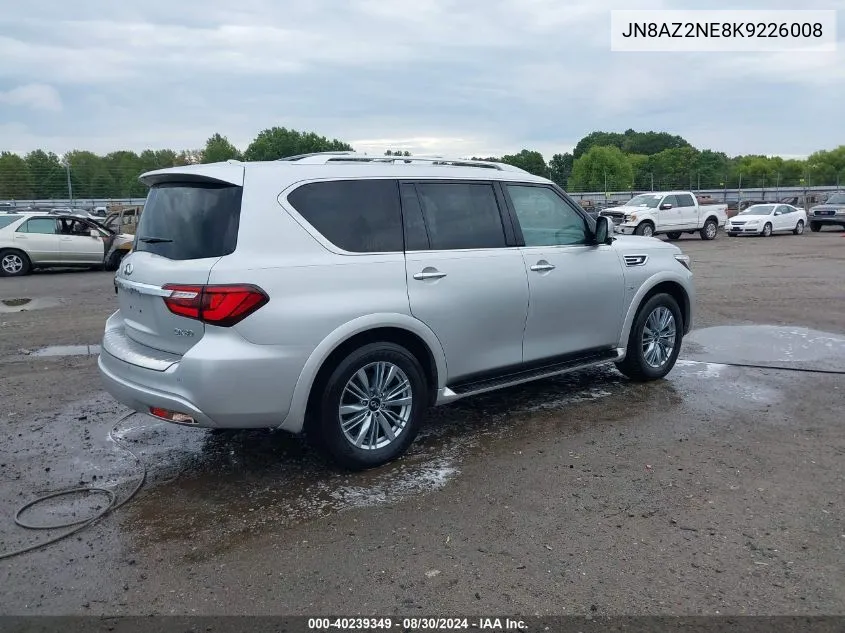 2019 Infiniti Qx80 Luxe VIN: JN8AZ2NE8K9226008 Lot: 40239349