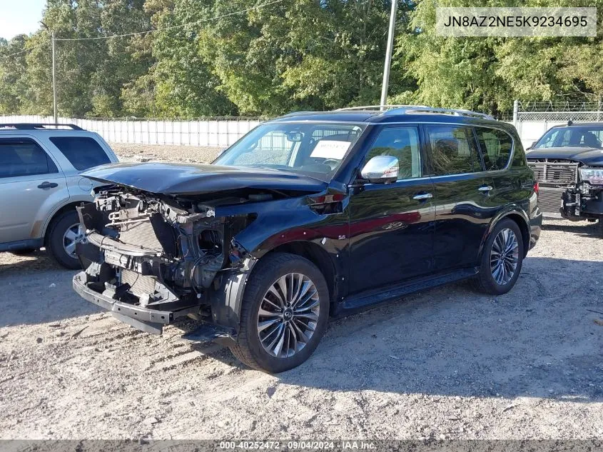 2019 Infiniti Qx80 Luxe VIN: JN8AZ2NE5K9234695 Lot: 40252472