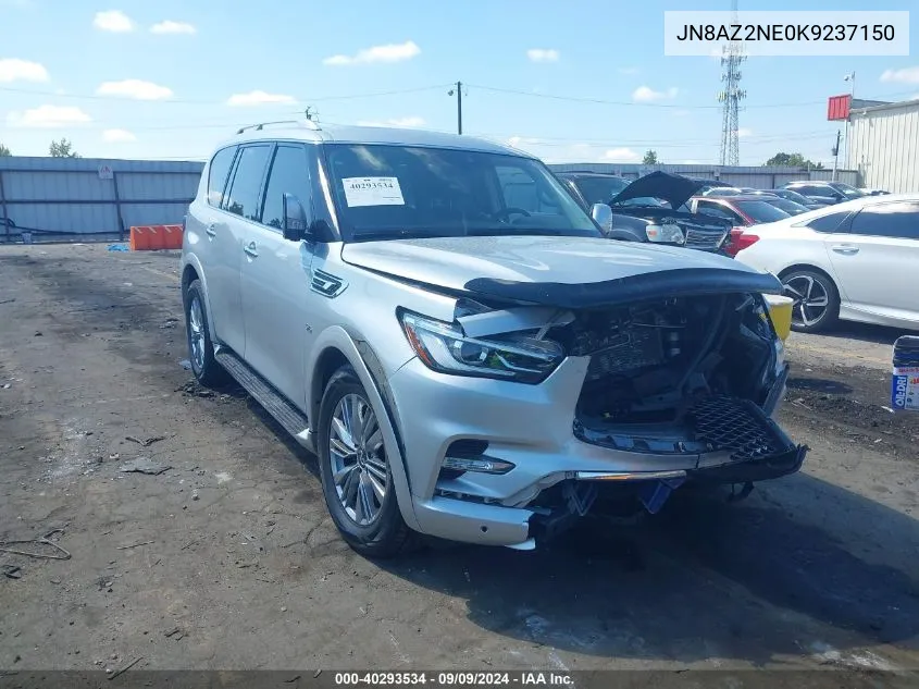 2019 Infiniti Qx80 Luxe VIN: JN8AZ2NE0K9237150 Lot: 40293534