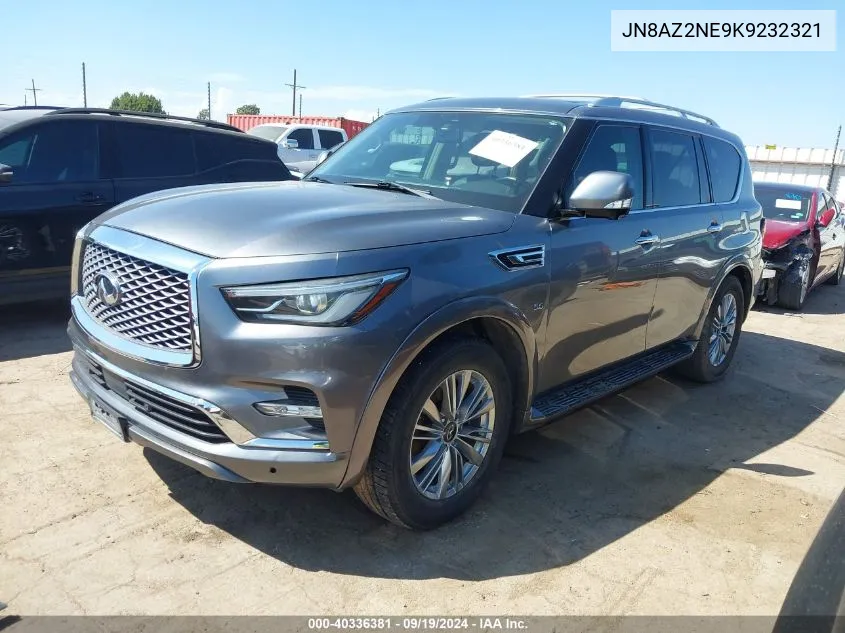 2019 Infiniti Qx80 Luxe VIN: JN8AZ2NE9K9232321 Lot: 40336381